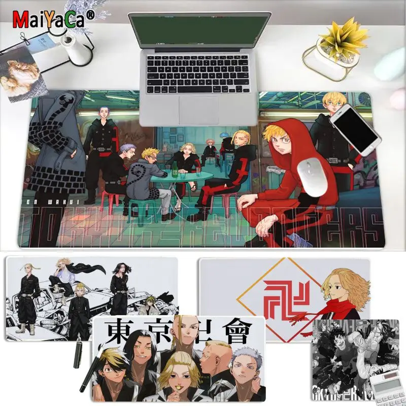 

Tokyo Revengers Cute Silicone large/small Pad to Mouse pad Game Size for large Edge Locking Speed Version Game Keyboard Pad