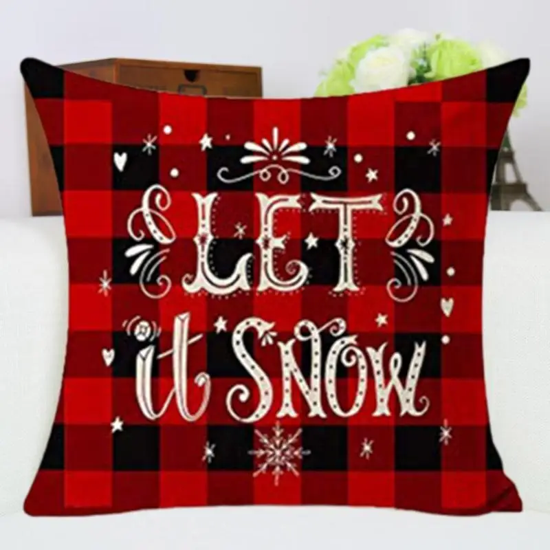 Рождественские украшения декоративные наволочки для подушек в стиле