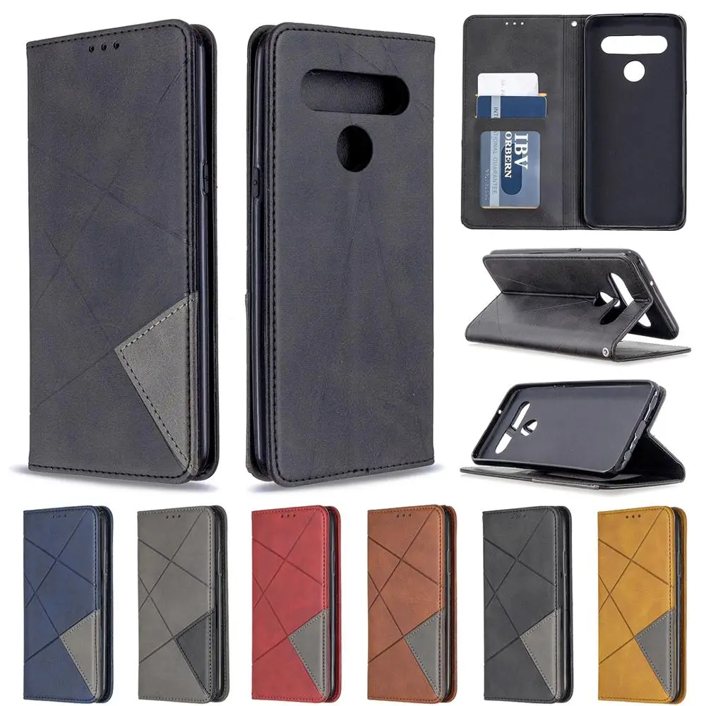 Кожаный чехол для LG K51 LGK51 K 51 K61 LGK61 61 книжка в классическом стиле телефона s