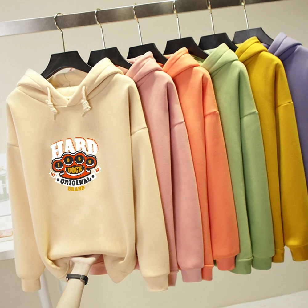 

Letter Print Creative Kawaii Sweatshirt Warm Streetwear Harajuku Drawstring Punk Pullover Fleece Oversized Hoodie Women Kpop