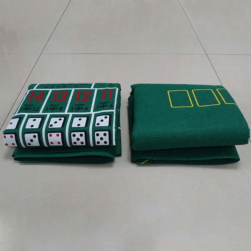 Наклейка для казино скатерть игры покерный коврик с двусторонним рисунком