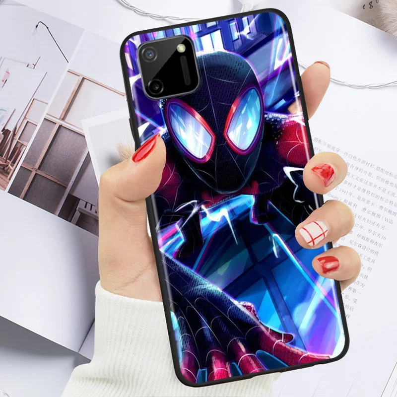 

Marvel Avengers Venom Super Hero For OPPO Realme 7i 7 6 6S 6i 5 5S 5i 3i Narzo 10 20 Pro Global TPU Silicone Black Phone Case