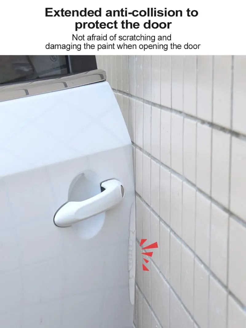 4 шт защита края машинной двери царапин противоскользящая полоса наклейки