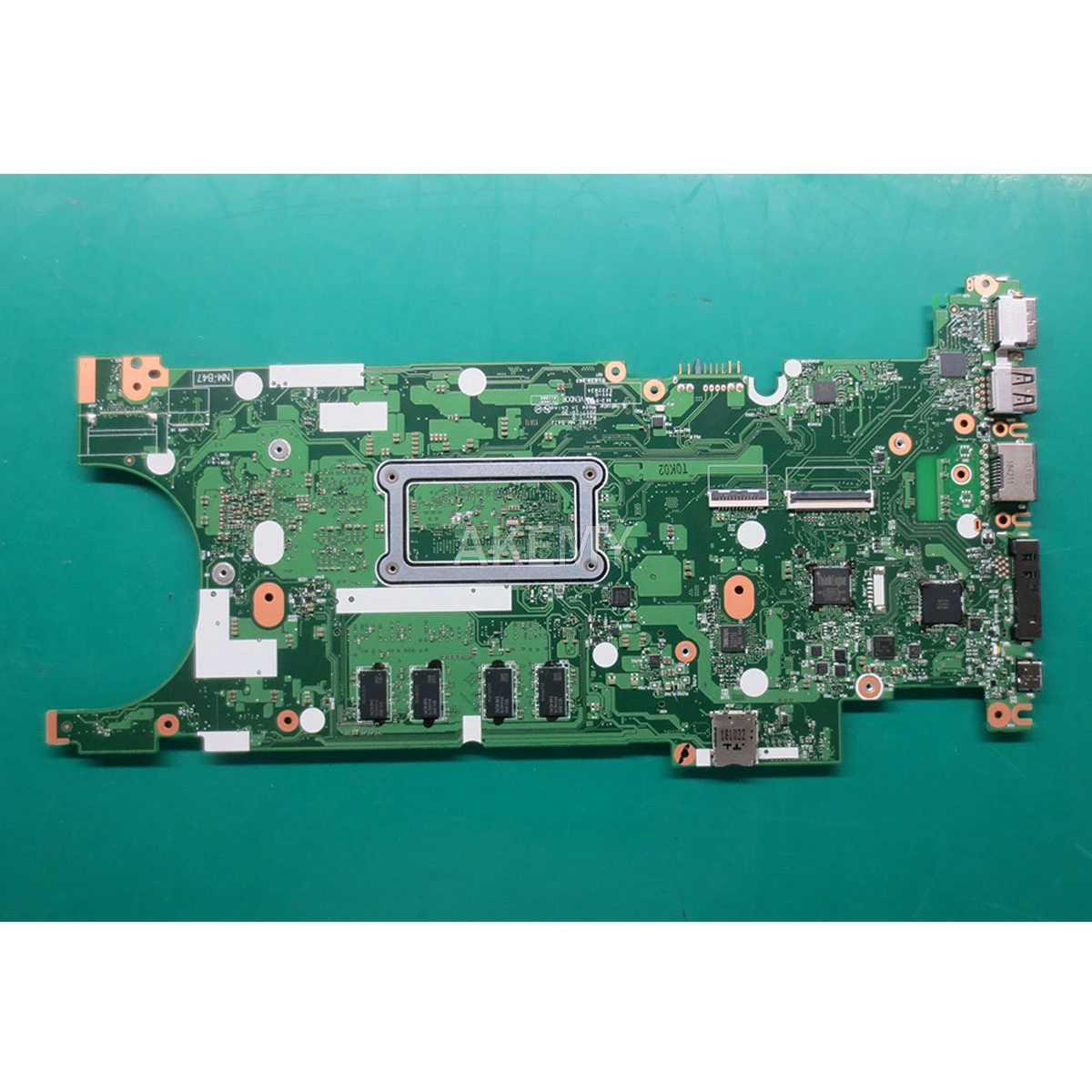 

ET481 NM-B471 MAIN BOARD For Lenovo Thinkpad T480S Laptop motherboard SR3L8 i7-8650U CPU Geforce MX150 2G GDDR5