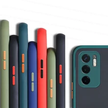 For Xiaomi Redmi Note 10 5G Case Cover Redmi 10 Note 9 9S 9T 10 Pro Cover Matte PC TPU Back Phone Case Poco X3 F3 M3 Pro X3 GT