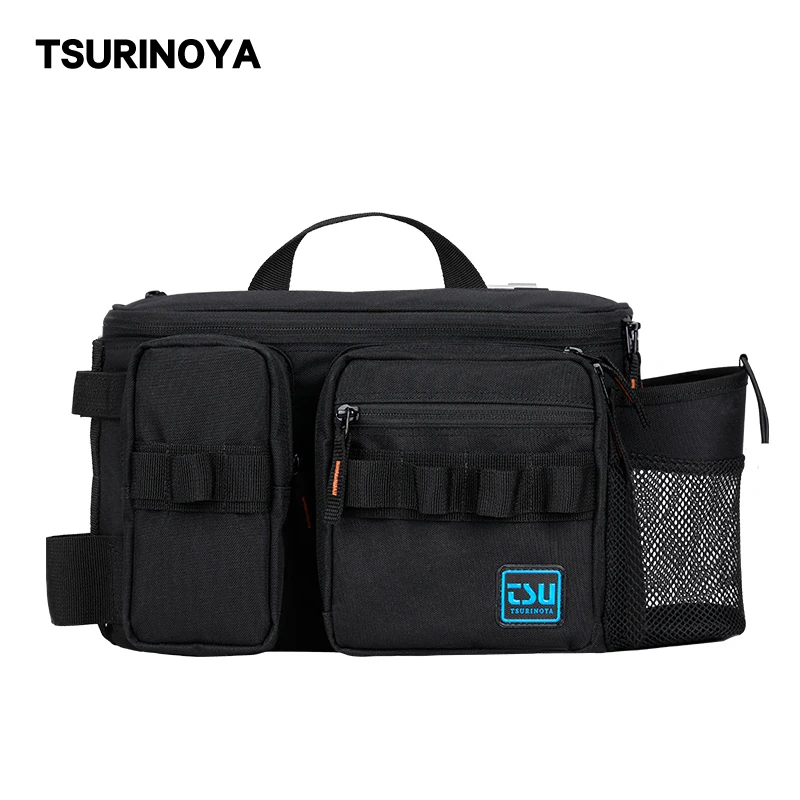 

TSURINOYA 2019 новая сумка для рыбалки RX1911 водостойкая многофункциональная сумка на плечо из нейлона для хранения блесны