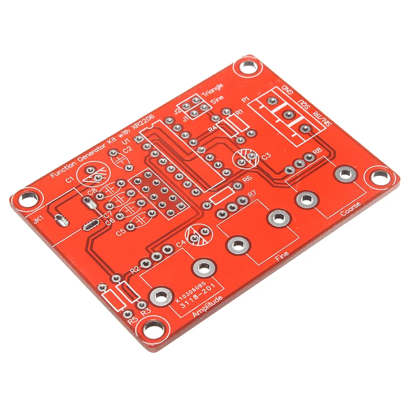Топ XR2206 Funktionsgenerator Signalgenerator Синусоидальная квадратная волна 1 Гц-1 МГц красный |
