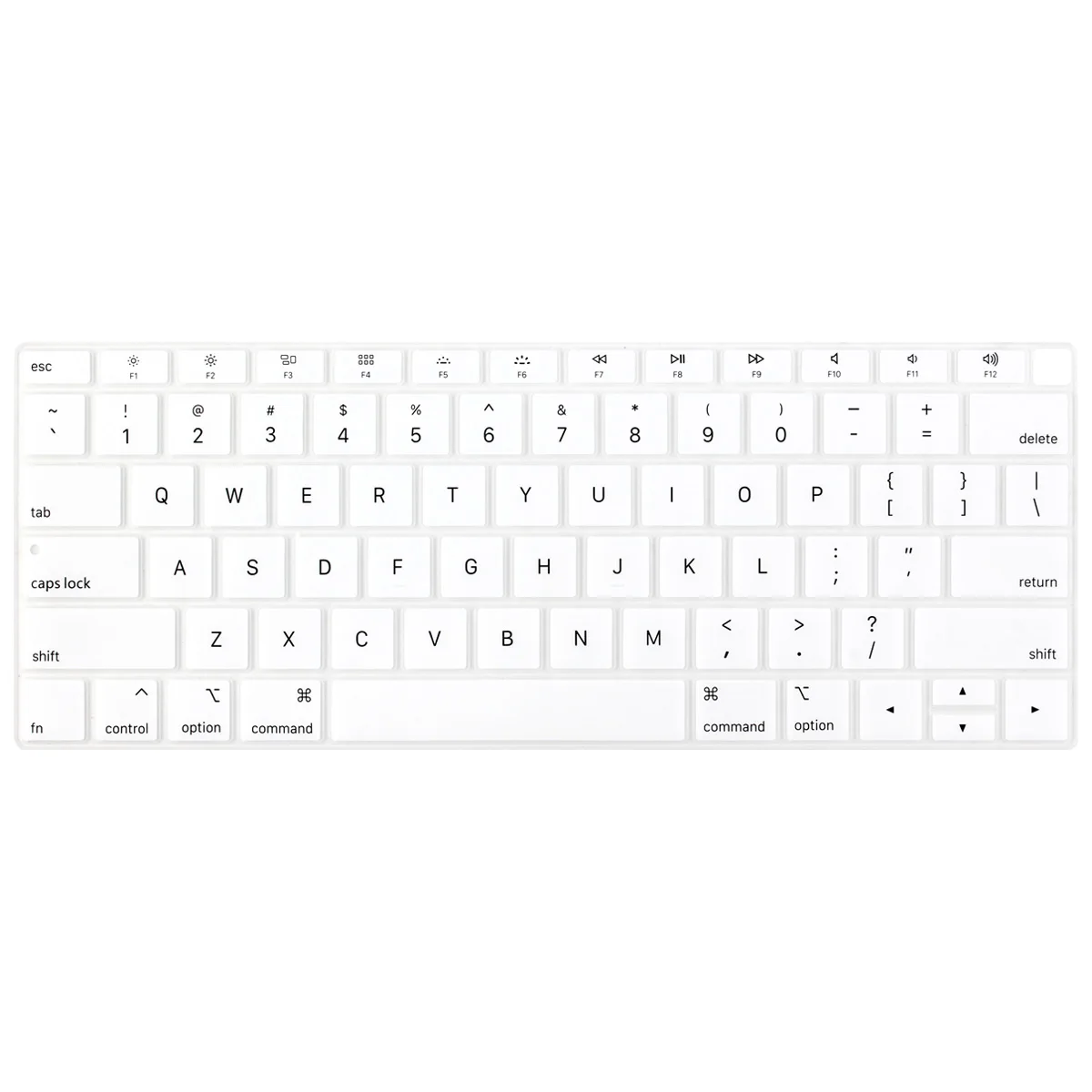 Силиконовая крышка клавиатуры для Macbook NEW Air 13 с дисплеем retina и сенсорной идентификацией модели A1932