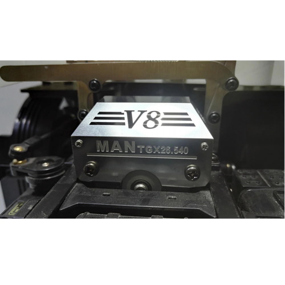 Металлические Чехлы для коробки передач 1/14 Rc Truck Tamiya MAN 26 540 56325 пульт