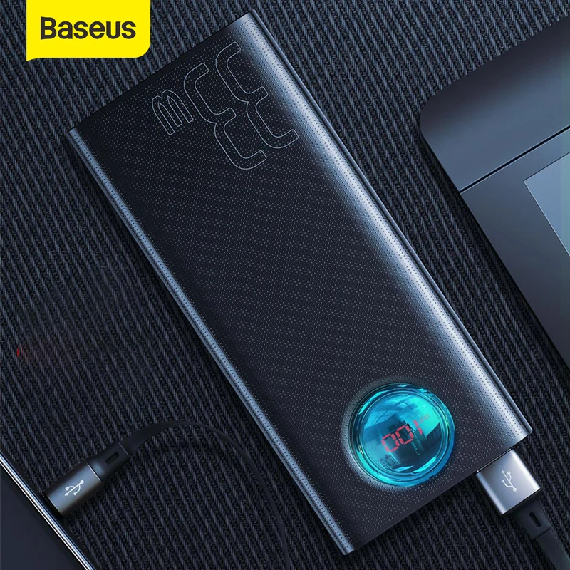 Внешний аккумулятор Baseus на 30000 мАч для быстрой зарядки PD3.0 QC 3 0|Внешние