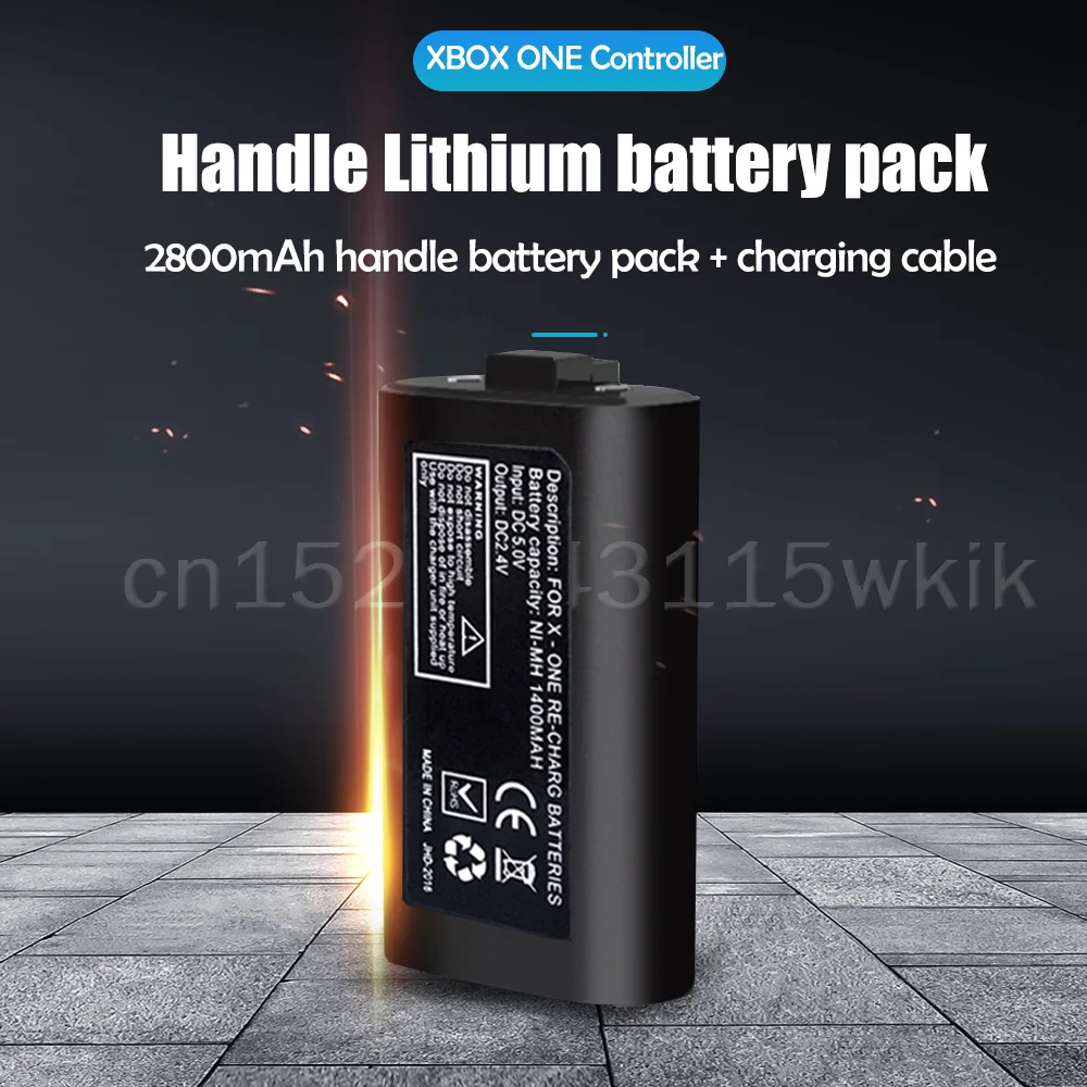 1-10 шт. перезаряжаемый аккумулятор с USB-кабелем 2 75 м для Xbox One ONES/X беспроводной
