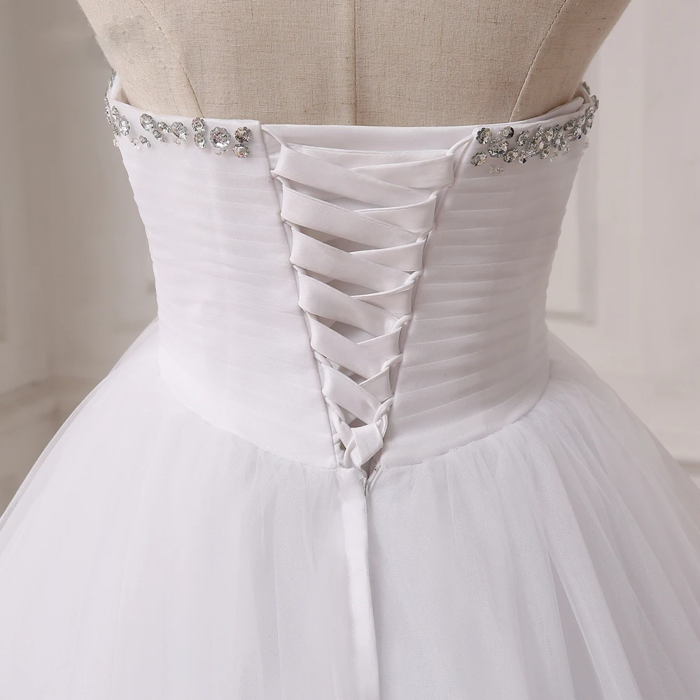 Бальное платье для беременных Jiayigong свадебное из фатина со шлейфом без рукавов