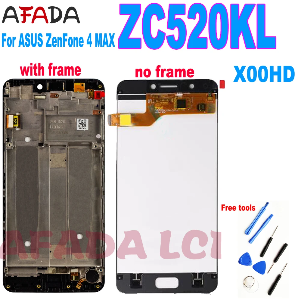 ЖК-дисплей для Asus ZenFone 4 MAX ZC520KL X00HD сенсорный экран с дигитайзером в сборе замена