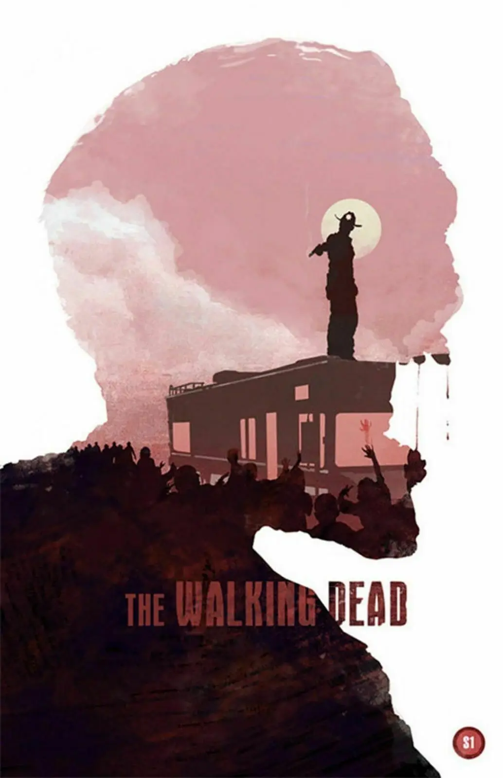 

The Walking Dead Art Silk Poster Print 24x36inch