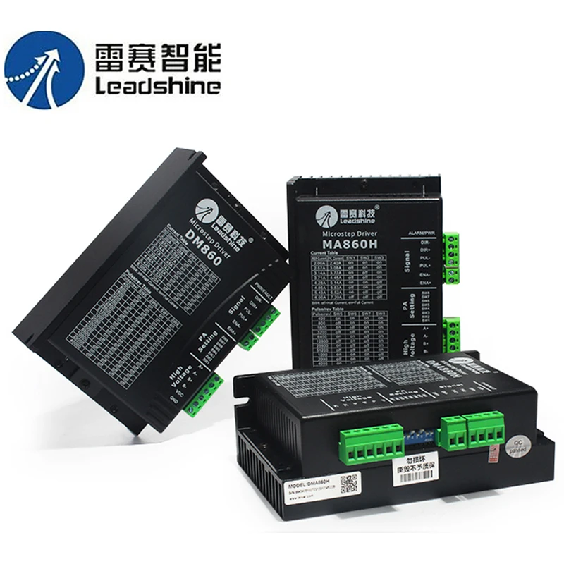 Драйвер шагового двигателя LeadShine DM860 DMA860H двухфазный 18 80 В переменного тока 2 4 а