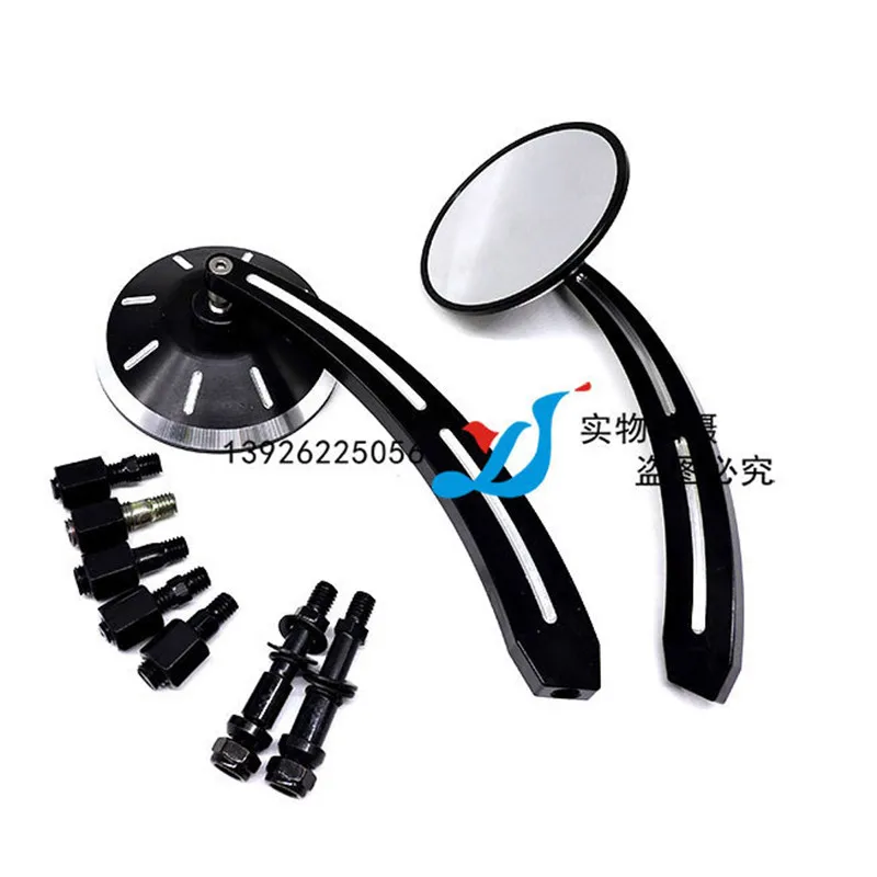 round metal CNC motorbike parts moto mirrors for harley Street750 Road Glide Special prince cruise mirror motorcycle rearview | Автомобили