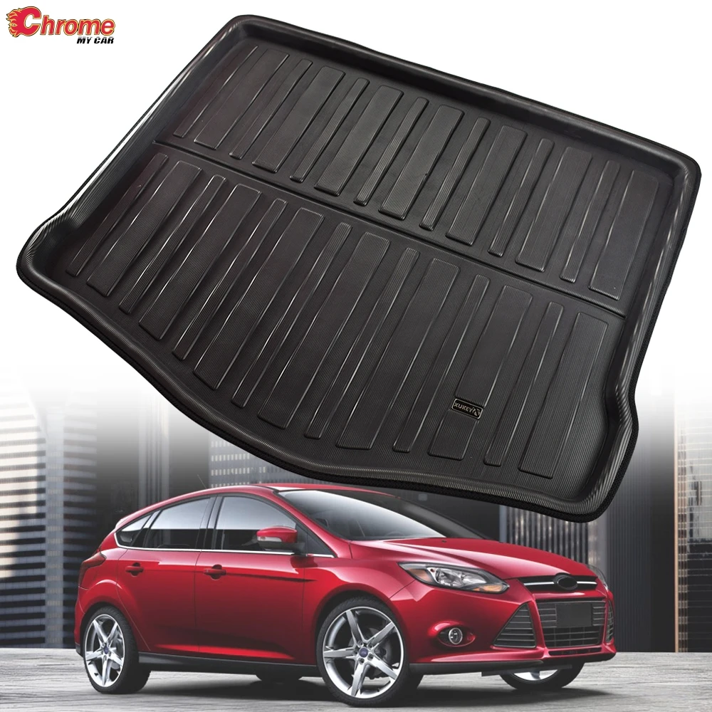 Коврик для багажника Ford Focus MK3 хэтчбек 2012 2013 2014 2015 2016 2017 2018| |