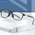 Очки Seemfly с плоскими линзами с защитой от сисветильник для мужчин и женщин, простые винтажные оптические очки в стиле ретро, маленькие прозрачные в оправе