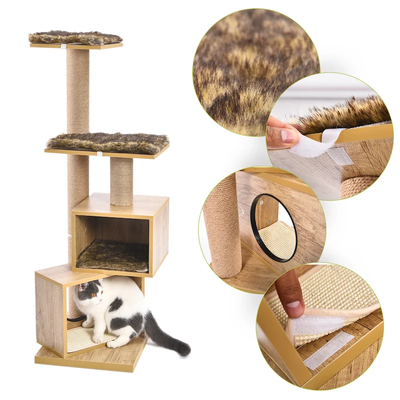 H141cm игрушка для кошек лазания мебель котят игровые мячи забавная Когтеточка