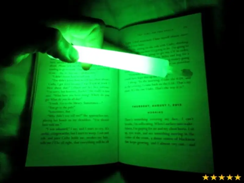 

10PCS 6-INCH Industrial Grade Glow Sticks Ultra Bright Emergency Light Sticks - Green/Yellow