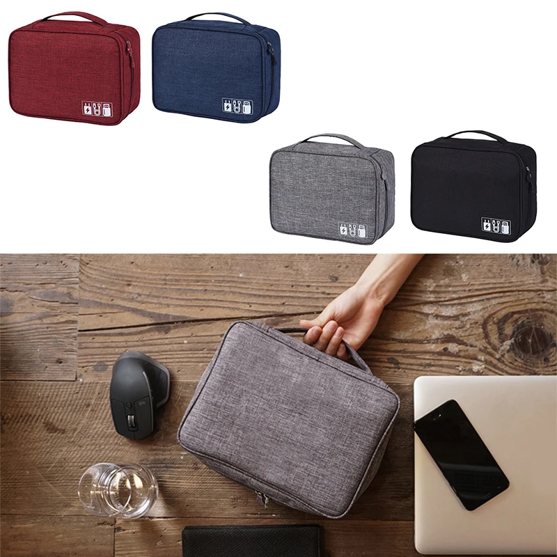 Цифровая Usb сумка для проводов портативный гаджет Офисные Сумки хранения