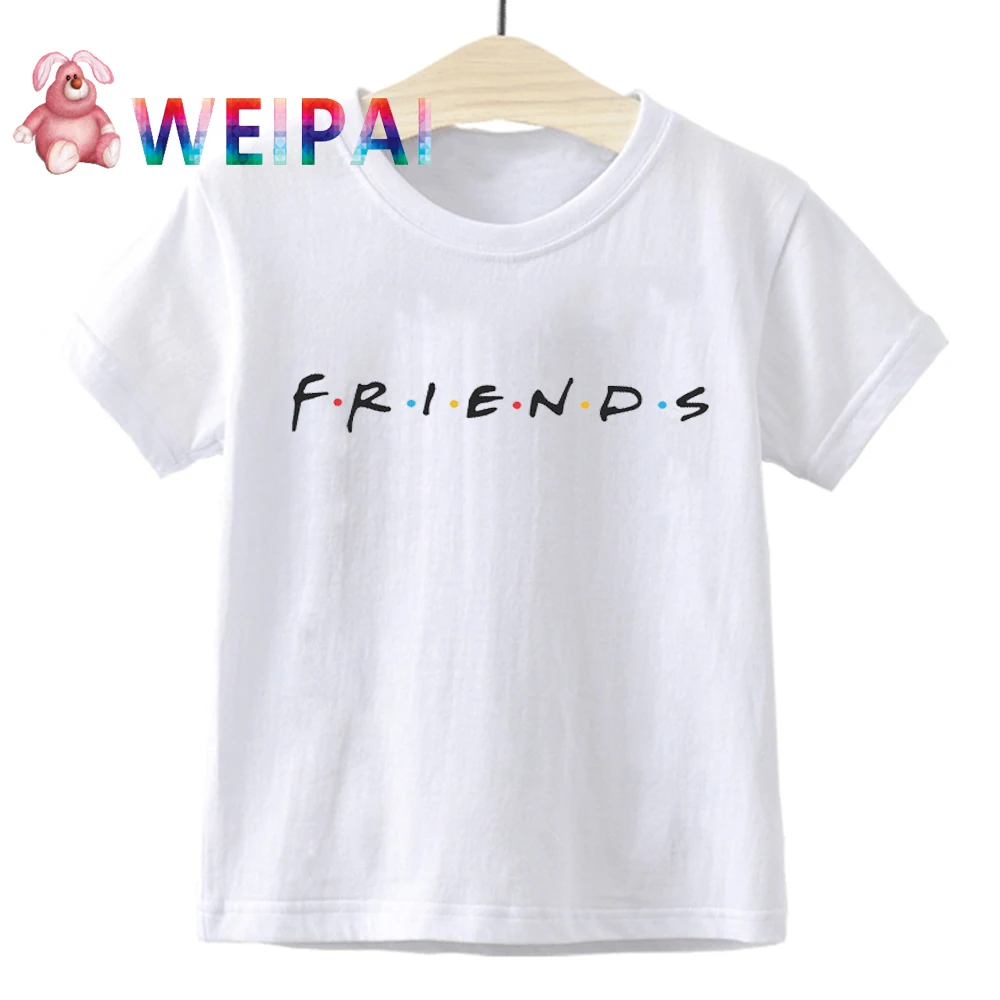 Новое поступление футболка унисекс для девочек/мальчиков 2020 Забавные милые