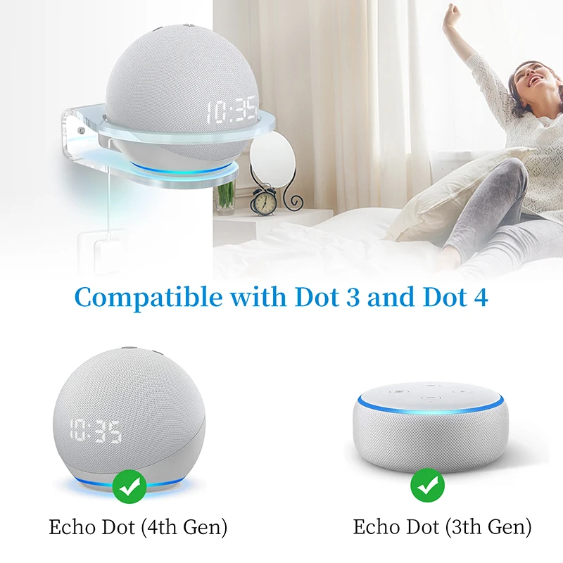 Настенный держатель для динамика Amazon Echo Dot 4 го 3 поколения умный динамик прочная