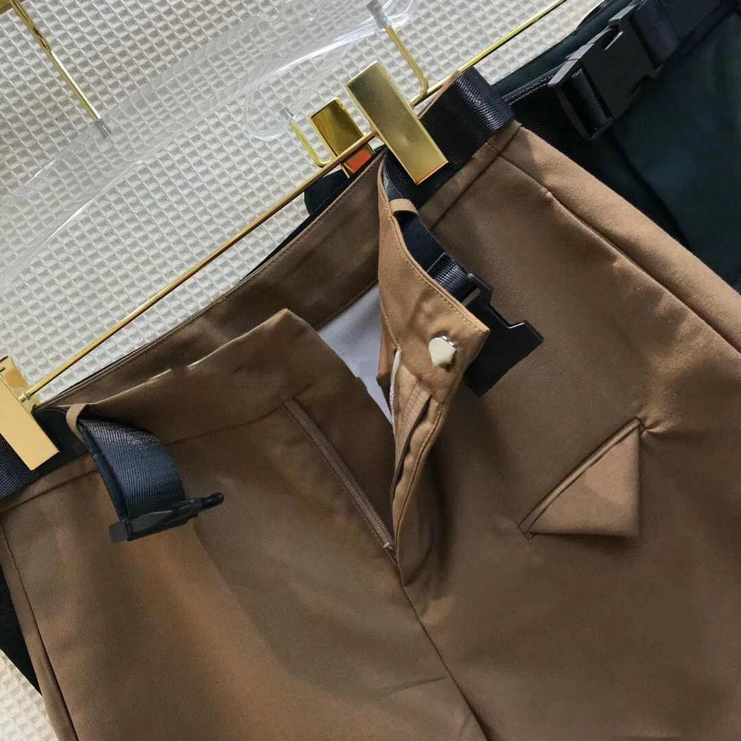 Модные брендовые прямые шорты для женщин новинка весны 2021 женские хлопковые с