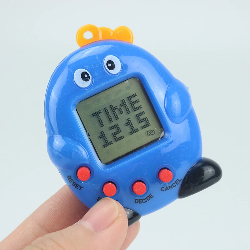 

1pcs Tamagotchi Electronic Pets Gift Keyring Pets Toys Educational Funny Nostalgic Virtual Cyber Pet Toy Game For Kids Gift