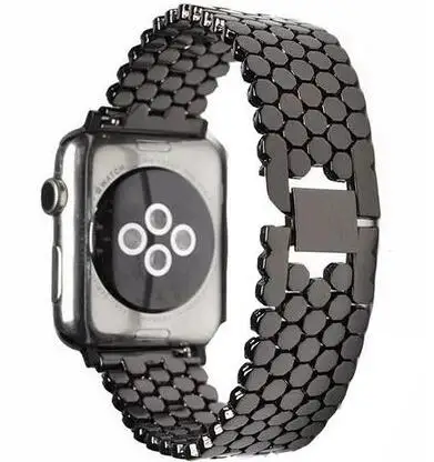 316L из нержавеющей стали для apple watch ремешок 42 мм 38 40 44 наручный ремень