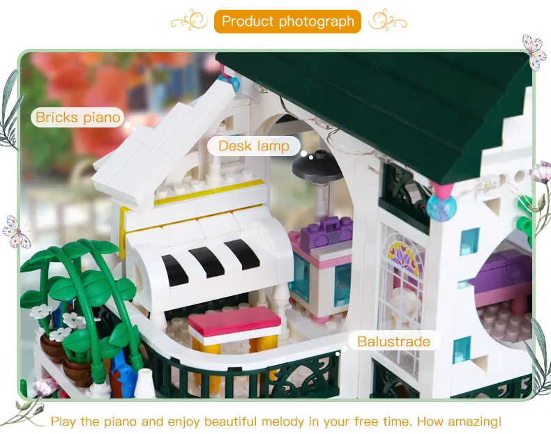 DHL 01202 MOC игрушки романтическое сердце набор с светильник USB строительный блок кирпичи развивающие игрушки как подарок на день Святого Валентина