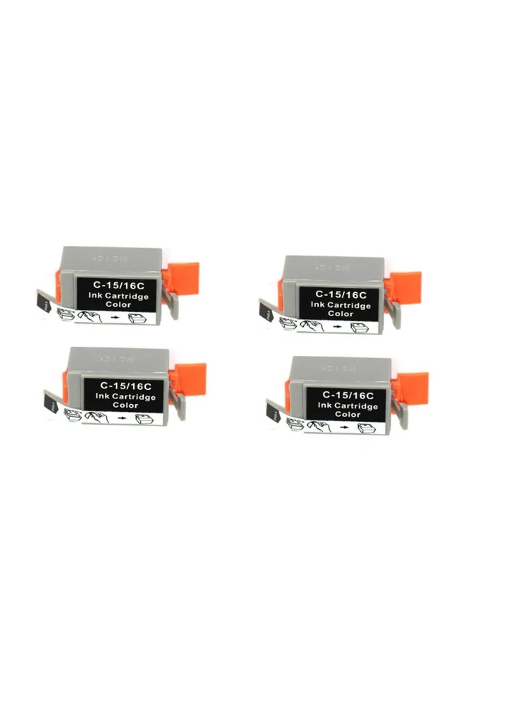 4 шт. цветные чернильные картриджи совместимые с BCI16 BCI 16/i80/ip90/ip90v BCI15 16|Чернильные