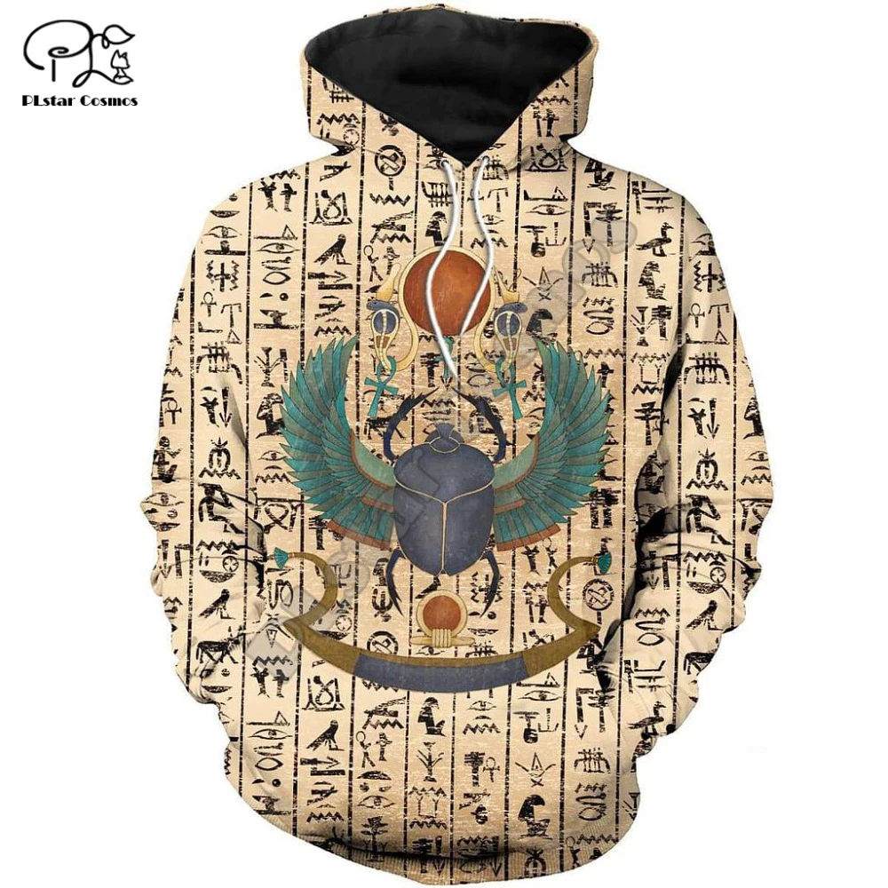 PLstar Cosmos 3DPrint Древний Египет Фараон Бог Анубиса мужчина/женщина унисекс Harajuku