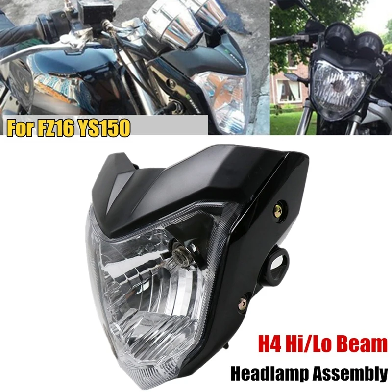 

Фара мотоциклетная в сборе с кронштейном лампы подходит для Yamaha FZ16 YS150 FZER150