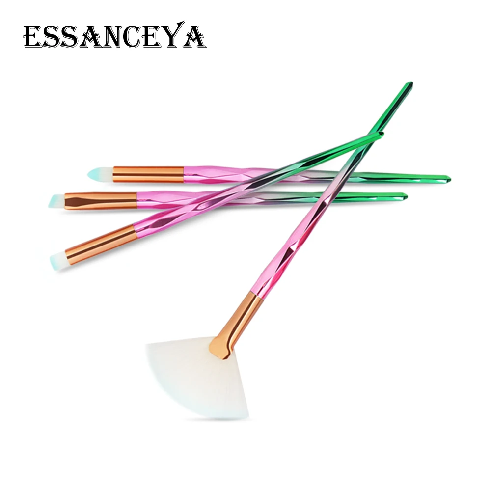 ESSANCEYA 4/10 шт алмазные кисти для макияжа Набор пудры основа тени для век Смешивание косметики красота макияж наборы щеток