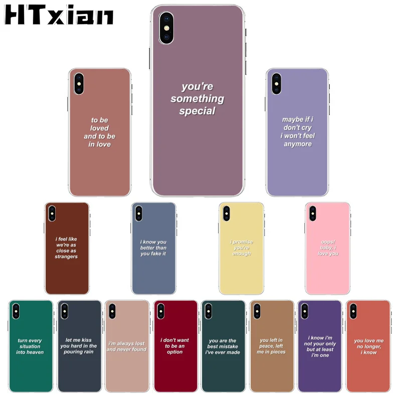 HTXian красочный чехол для iPhone 11 pro XS MAX 8 7 6 6S Plus X 5 5S SE XR|Чехлы-накладки| |