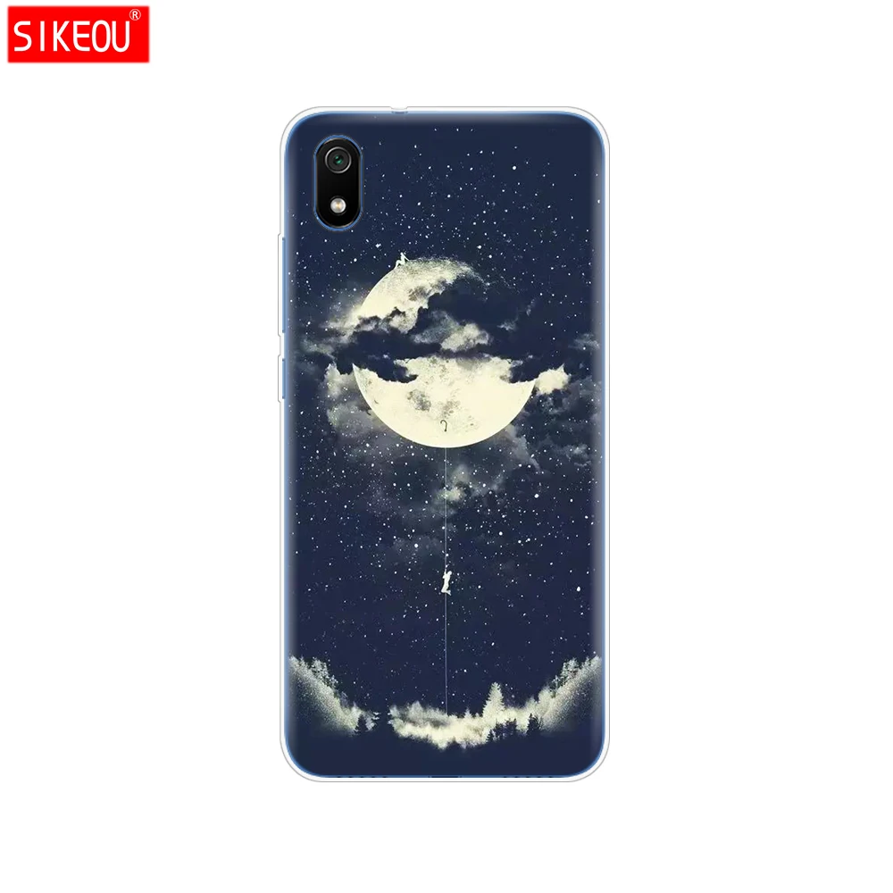 Силиконовый чехол для xiaomi redmi 7a Защитные Чехлы мягкая задняя крышка из ТПУ 7 a