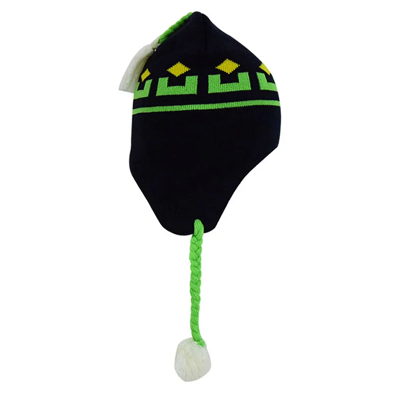 Хит продаж Аниме DMMd DRAMAtical Murder Noiz вязаная шапка теплая зимняя Косплэй аксессуар с