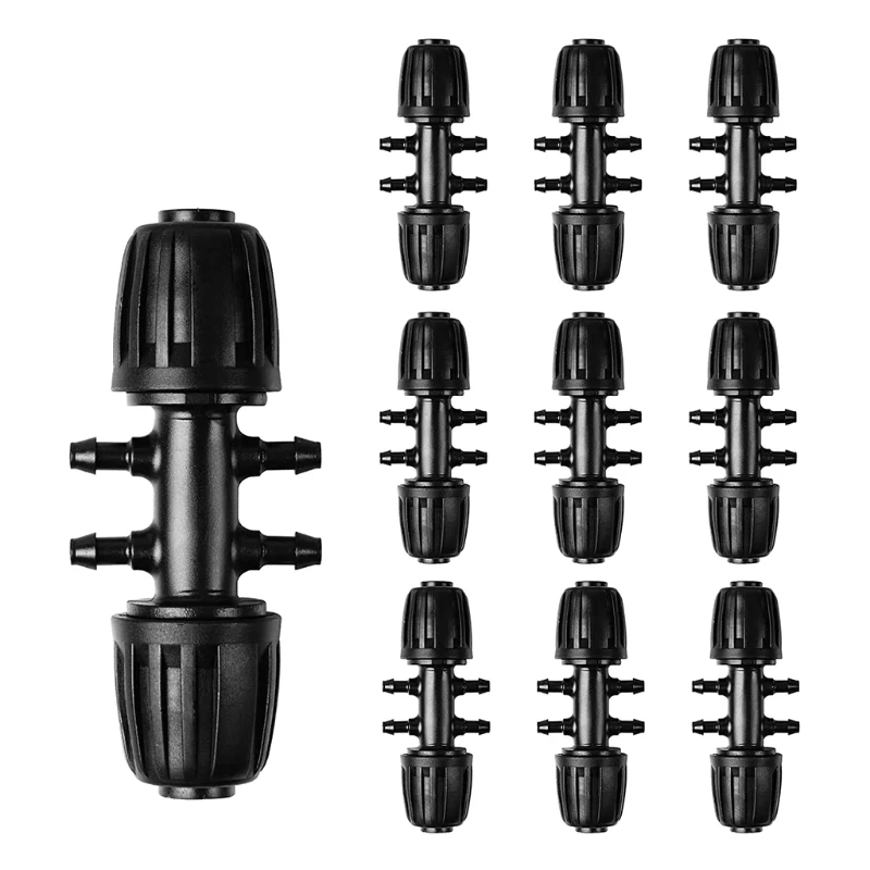 

Тройник с зазубринами для капельного орошения 69HF