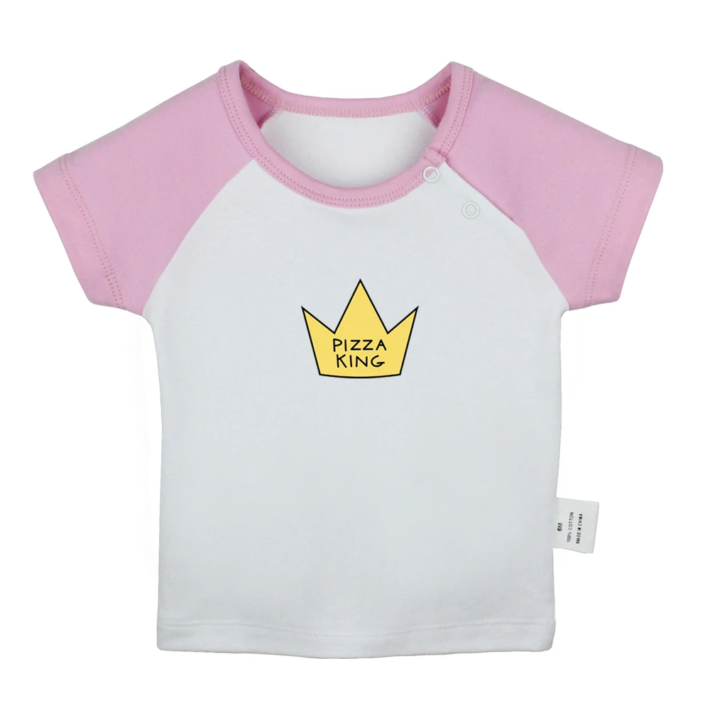 Футболка с коротким рукавом для новорожденных принтом короны императора |