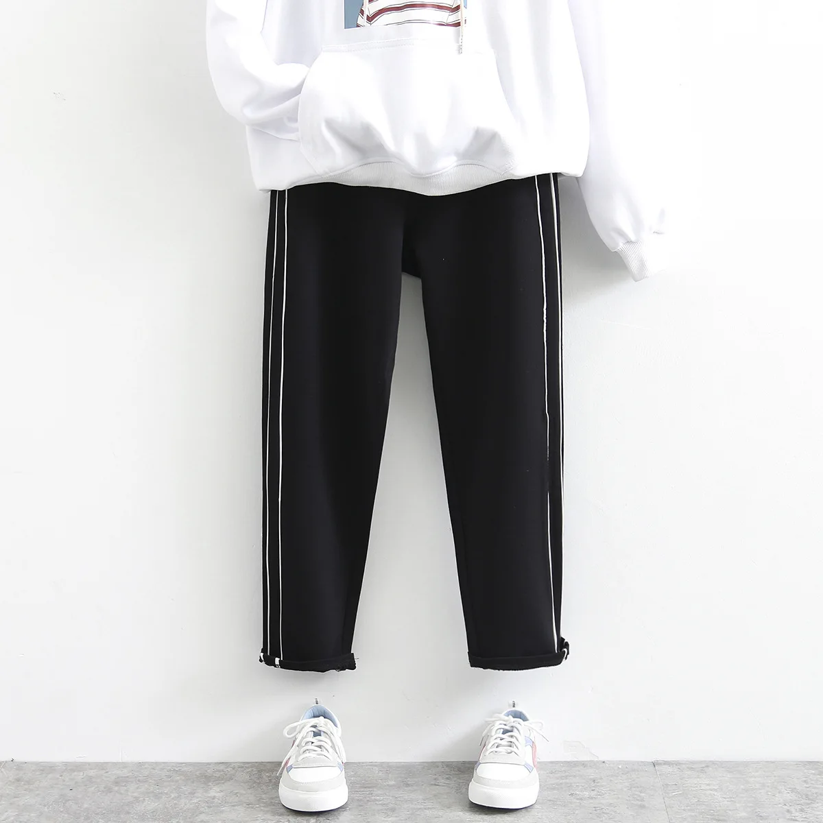 Брюки-карандаш женские Стрейчевые до щиколотки батальных размеров 4XL |