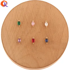 Яркий дизайн 100 шт. 4*10 мм аксессуары для ювелирных изделийискусственная кожаОвальная формаИзготовление ювелирных изделий своими рукамифурнитура для сережек