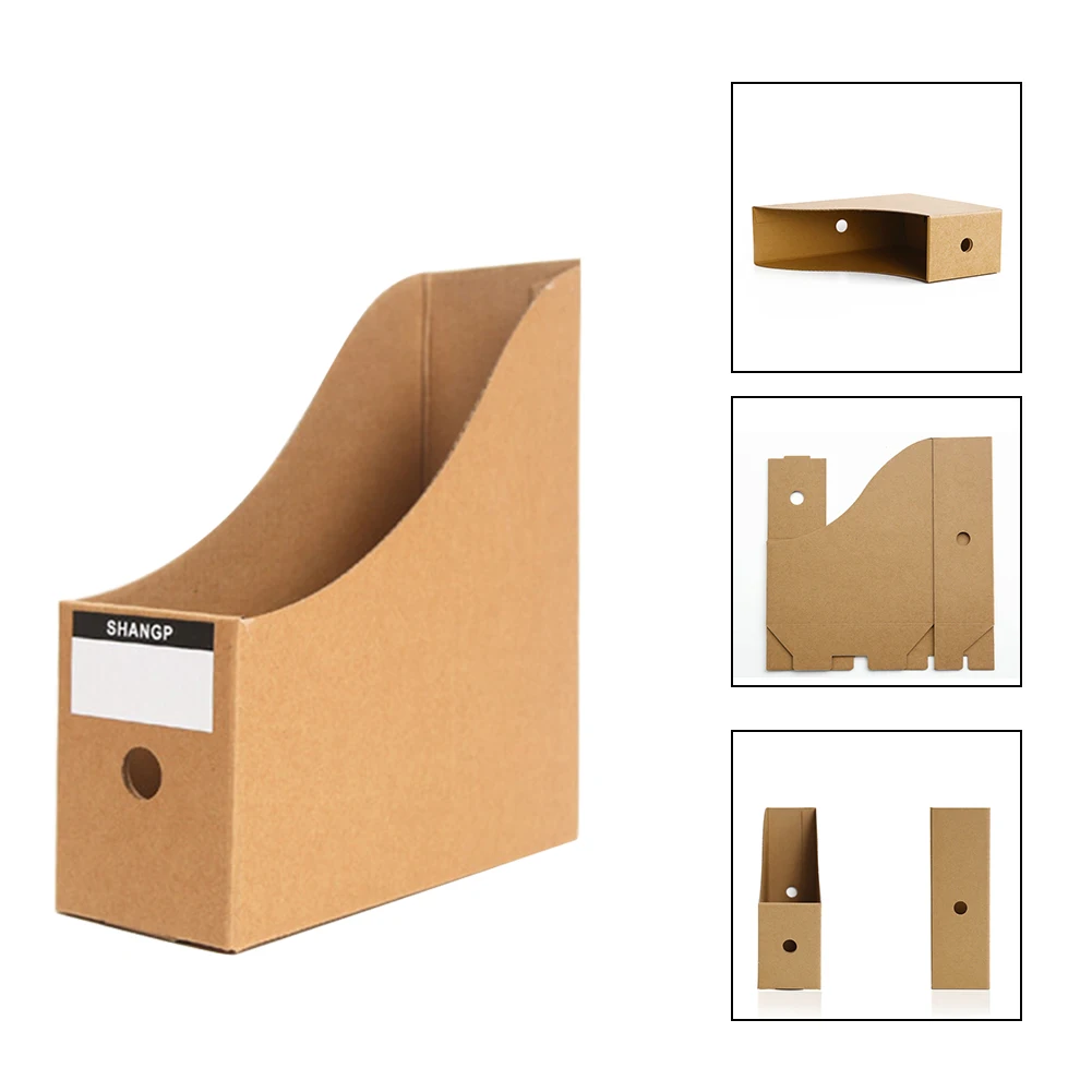 Офисная настольная книжная полка подставка ящик для документов органайзер папок