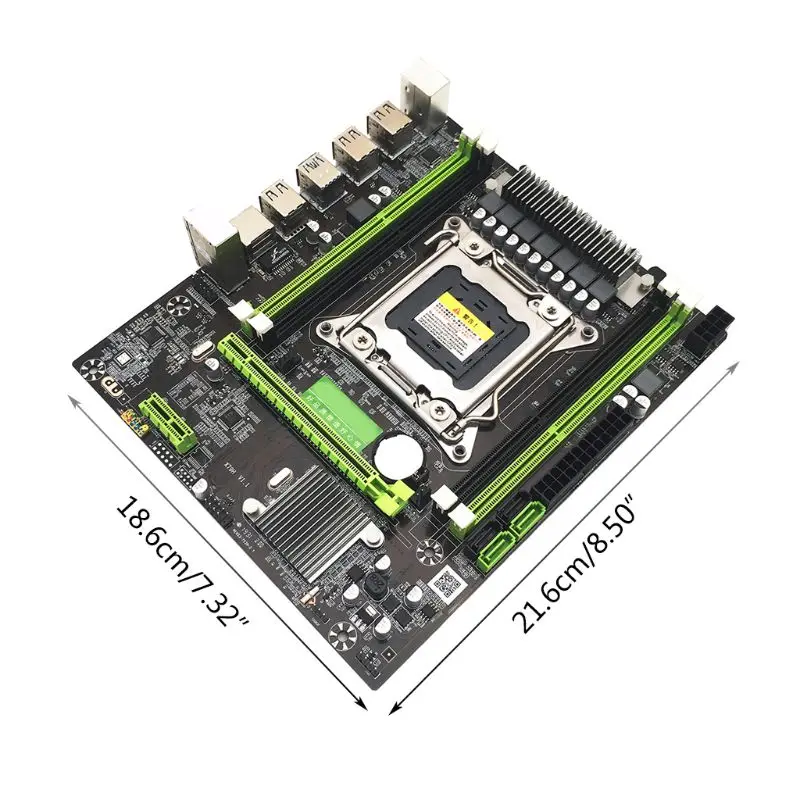 

X79H 8 Core LGA 2011 Gaming Motherboard 4xDDR3 DIMM Desktop Computer Mainboard