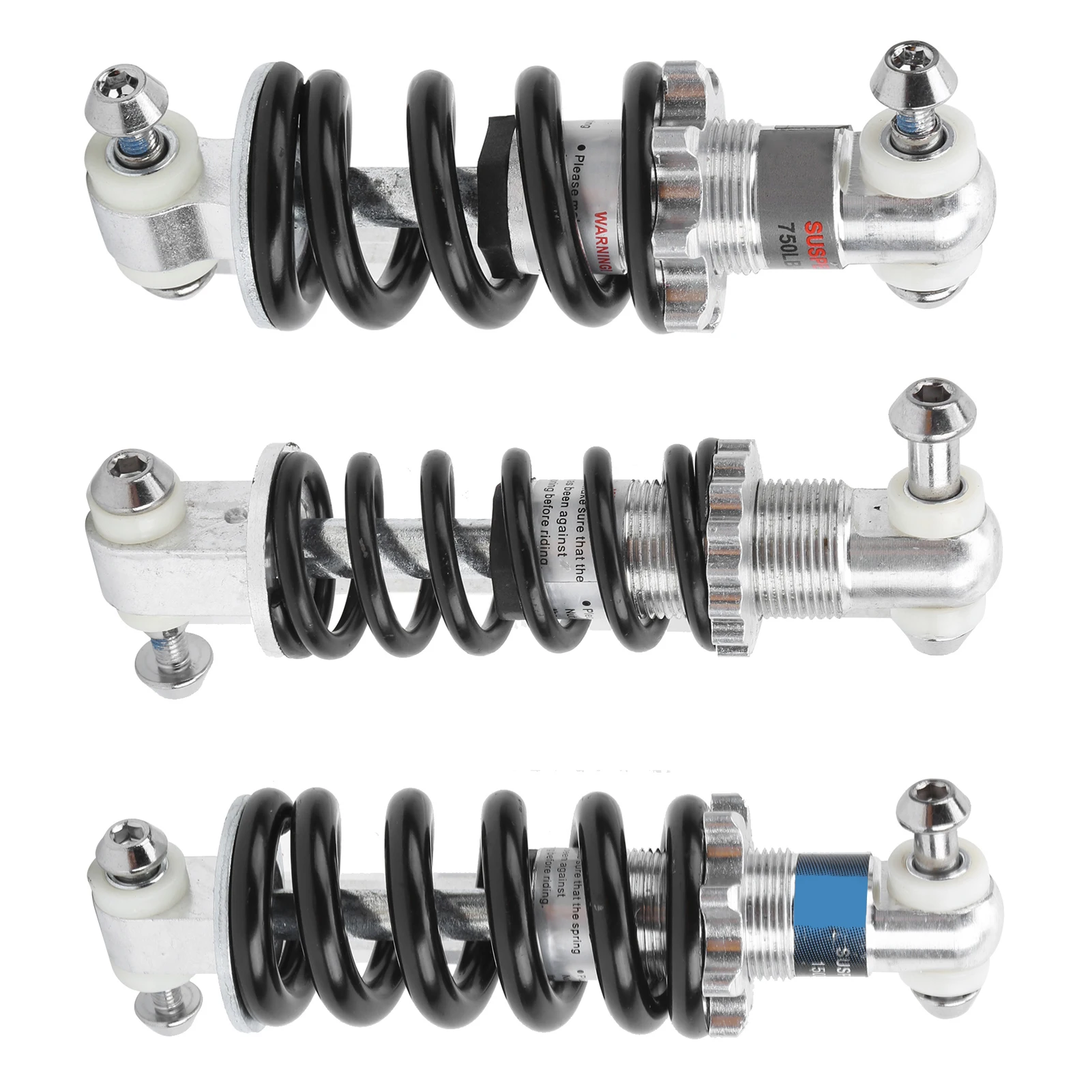 Амортизатор пружинный для велосипеда и мотоцикла 150 мм * 750/300/1500|Задние