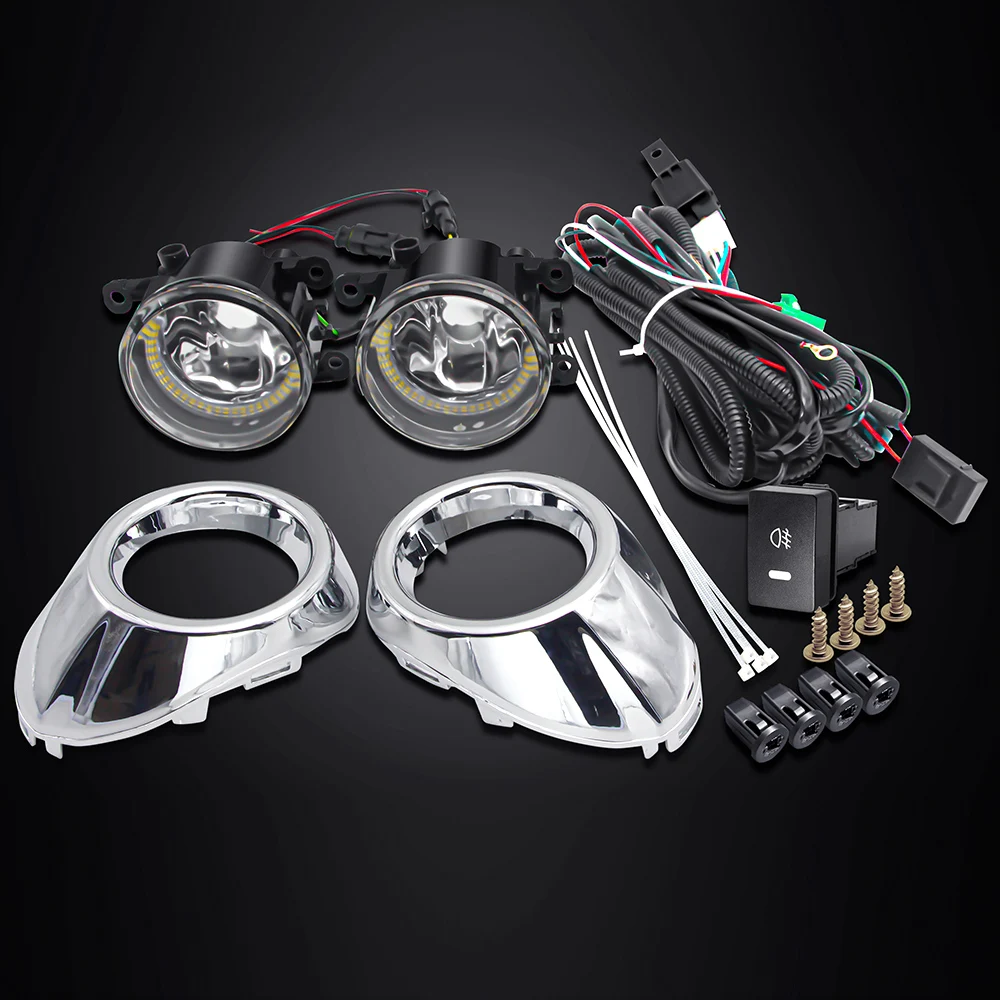 Автомобильный передний бампер Ангел глаз противотумансветильник фары в сборе