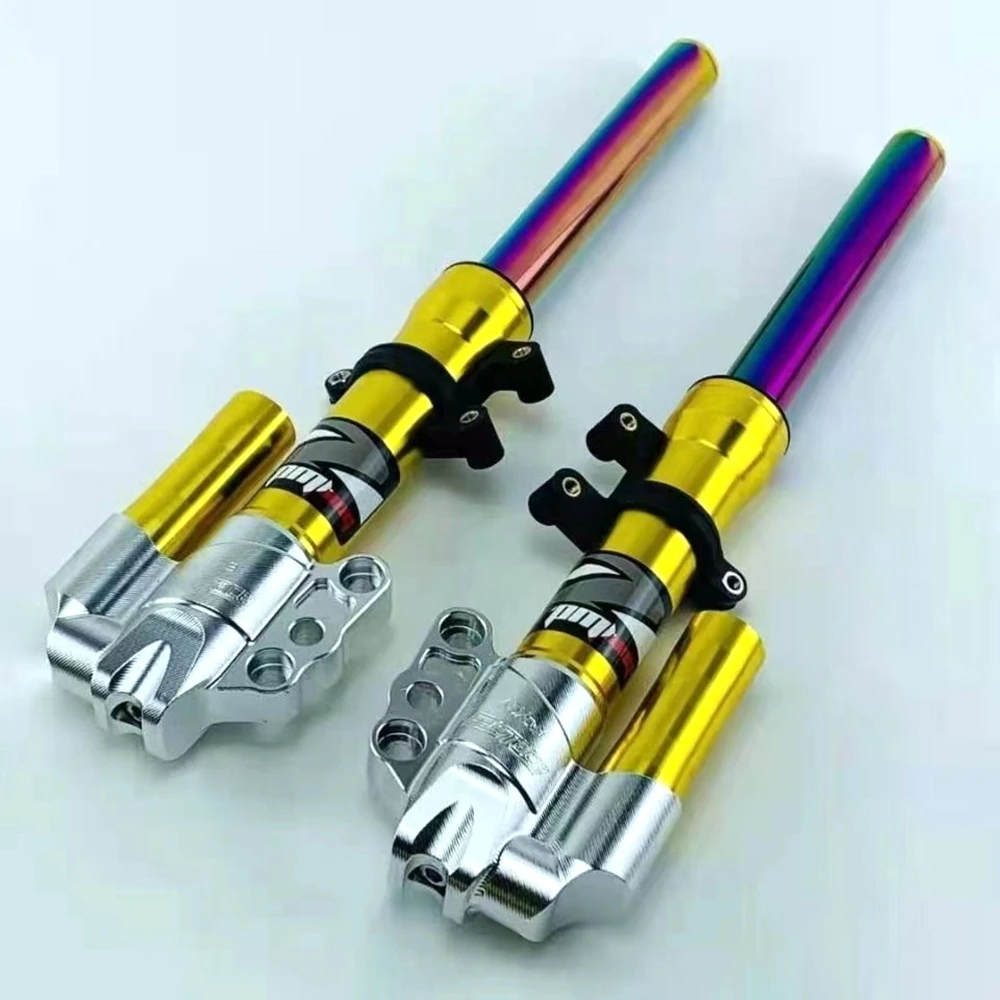 

Универсальный электрический скутер, мотоцикл, крепление 30 мм, 360 мм/400 мм, передняя вилка, передний амортизатор для Yamaha RSZ JOG Little Turtle Niu N1 N1S