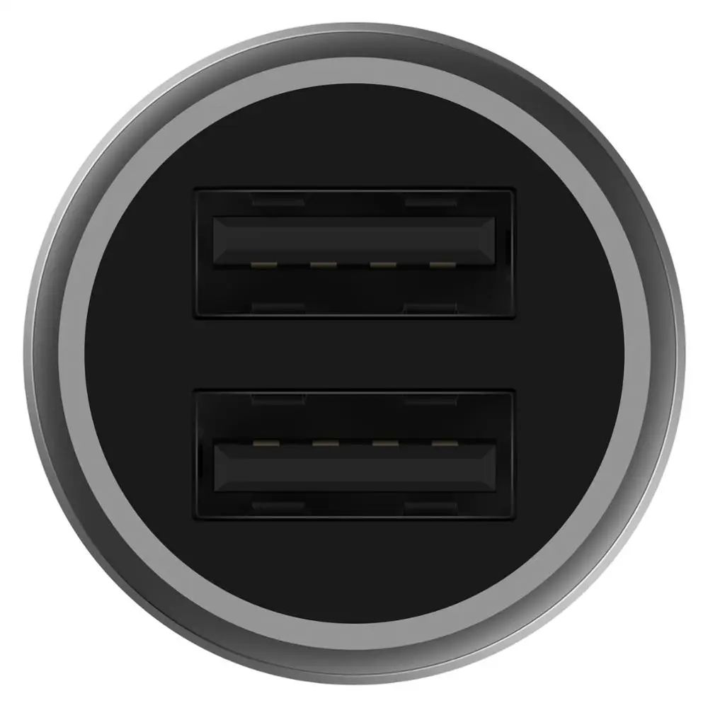 Автомобильное зарядное устройство Xiaomi Mi быстрая зарядка 2 USB 5 В/2 4 А 18 Вт