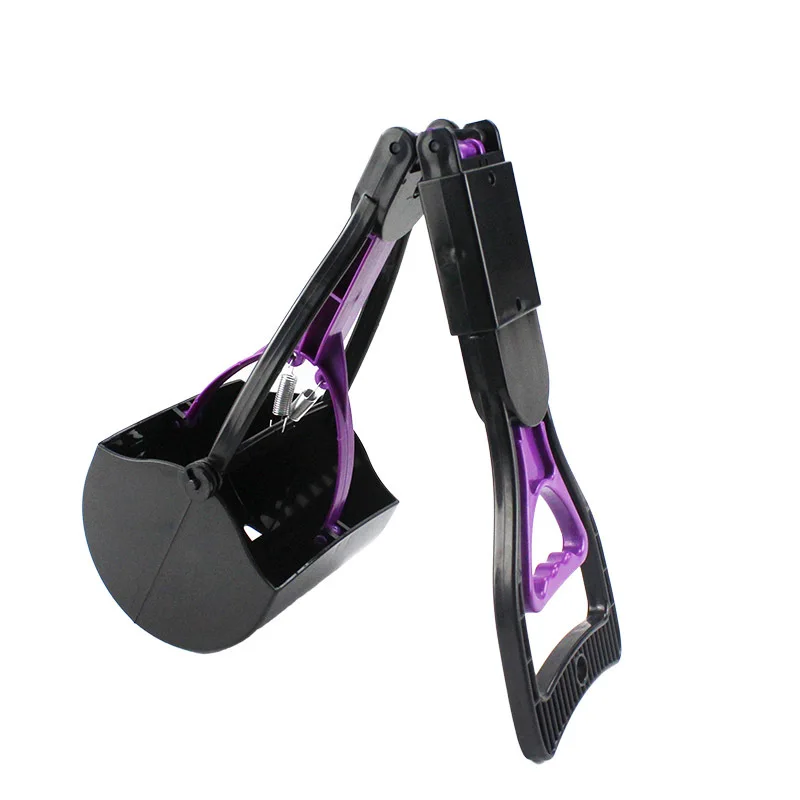 

Pet Dog Pooper Scooper Portable Supplies Plus-Size Foldable Long-Handled Shovel Shit Artifact Dog Poop Training