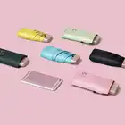 Женский портативный складной зонт от дождя, карманный ультрасветильник солнцезащитный зонтик с защитой от дождя и УФ-лучей